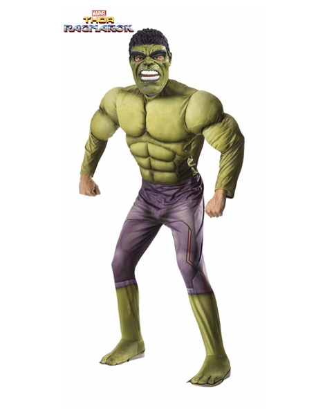 Disfraz Hulk musculoso Ragnarok hombre