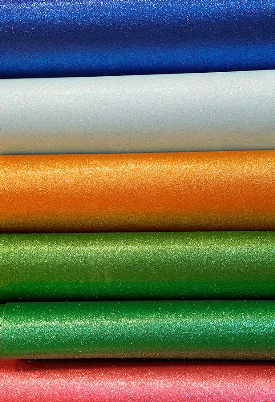 Goma Eva En Rollo Purpurina 150cmx1M 2mm