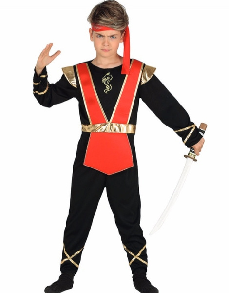 Disfraz Ninja Dorado infantil