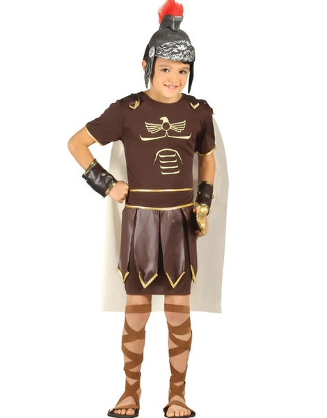 Buena suerte dentro de poco pedazo Disfraz soldado romano infantil