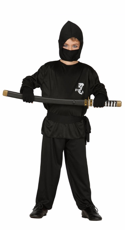 Disfraz Ninja infantil negro