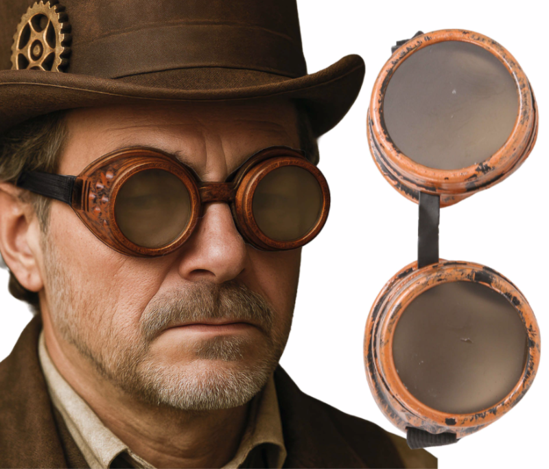 Óculos steampunk