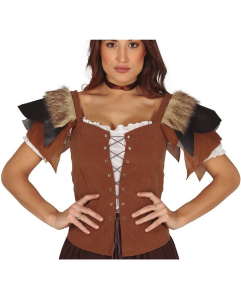 Colete de couro para as mulheres