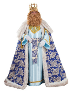 Traje Rey Gaspar lujo adulto