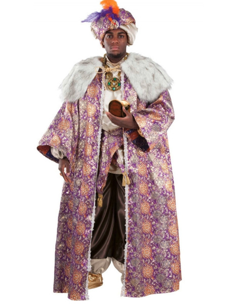 Traje Rey Baltasar lujo adulto
