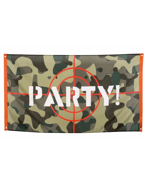 Bandera Party Camuflaje 90x150 cm