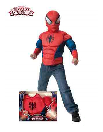 Disfraz Spiderman Pecho en caja infantil