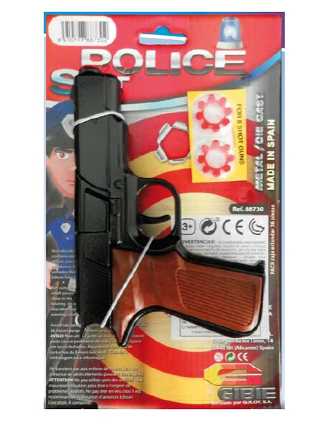 Pistola policia automatica mistos 8 Disp