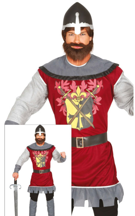 Disfraz Principe medieval hombre T.L