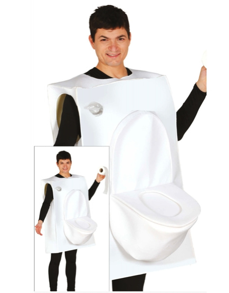 Disfraz Toilet Man adulto