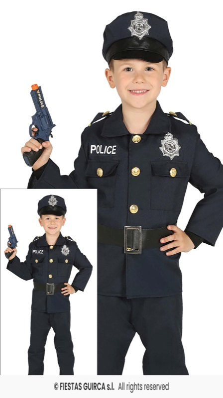 Disfraz Policia infantil unisex