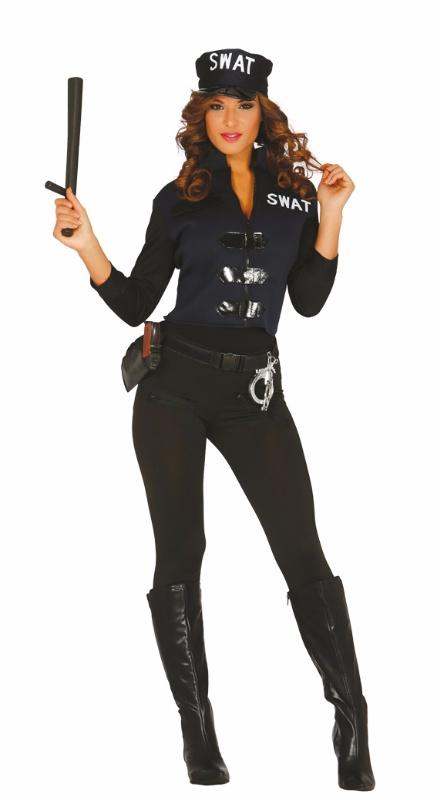 Disfraz  S.w.a.t. Policía mujer
