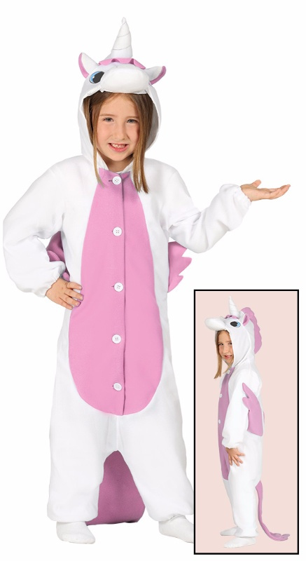 Disfraz Pijama Unicornio Rosa Infantil