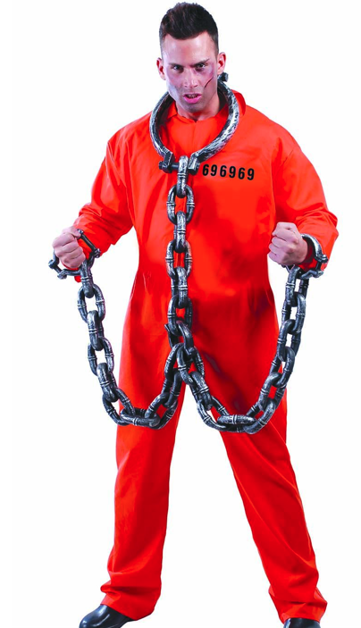 Fato de condenado para homens