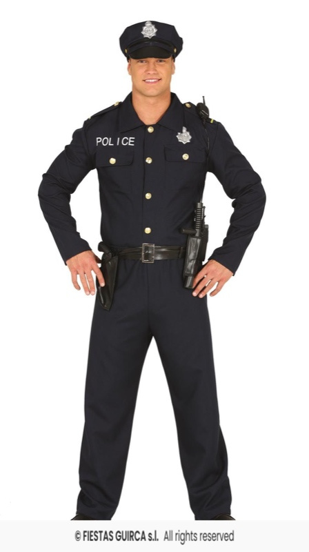 Disfraz Policía para hombre