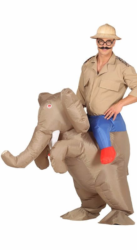 Disfraz Elefante Hinchable adulto