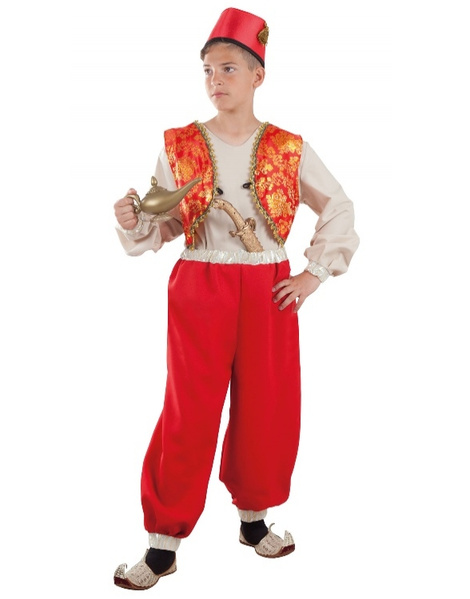 Disfraz de Aladino para fiesta de halloween de chico adulto de