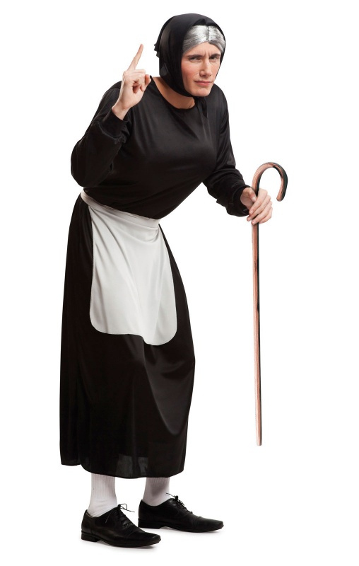 Disfraz Vieja hombre T.ML