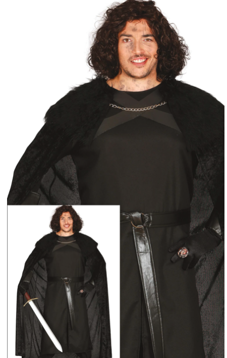 Disfraz vigilante medieval para hombre