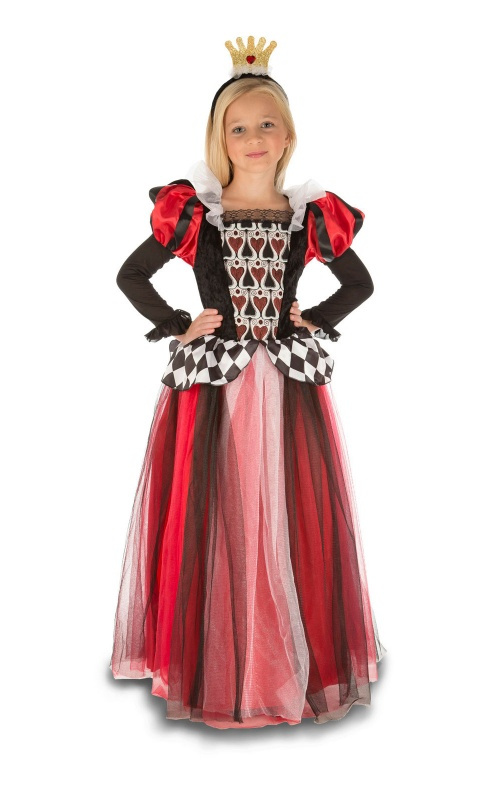 Disfraz Reina de Corazones para niña