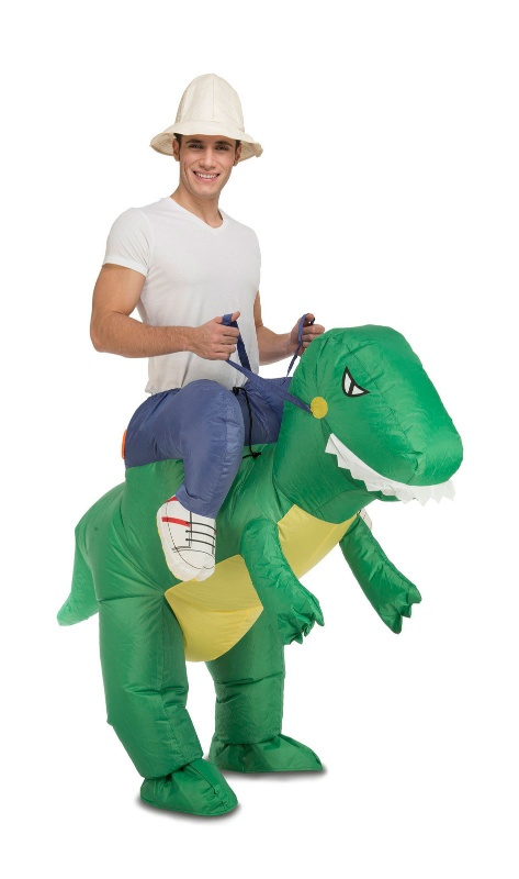 Disfraz Dino Hinchable Unisex T.ML