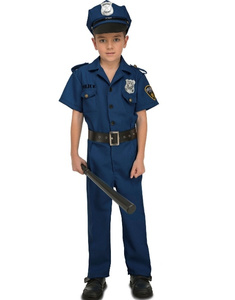 Disfraz Policía azul infantil