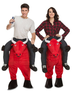 Disfraz Ride-on Toro Rojo Unisex T.ML