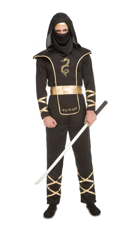 Disfarce Ninja homem negro