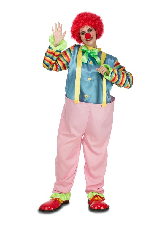 Disfraz Payaso con aro hombre T.ML