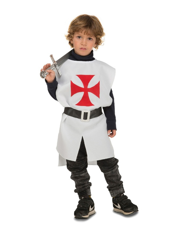 Peto Medieval Templario infantil