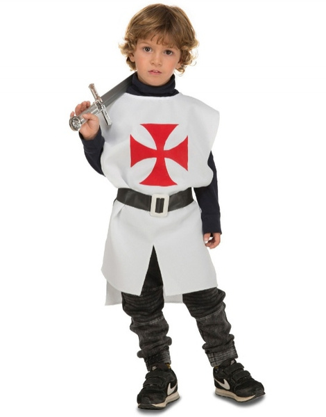 Peto Medieval Templario infantil