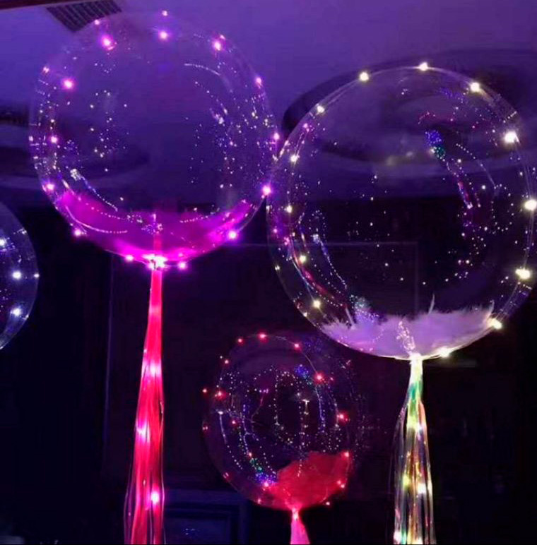 Globo Burbuja con Luces LED 40/45cm