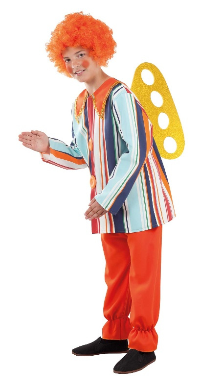 Menino de boneca de corda de disfarce