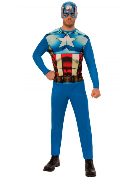 conveniencia Preparación suficiente Disfraz Capitán América OPP adulto