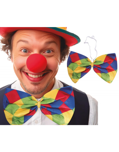 Palhaço gravata fotos 29 cms.
