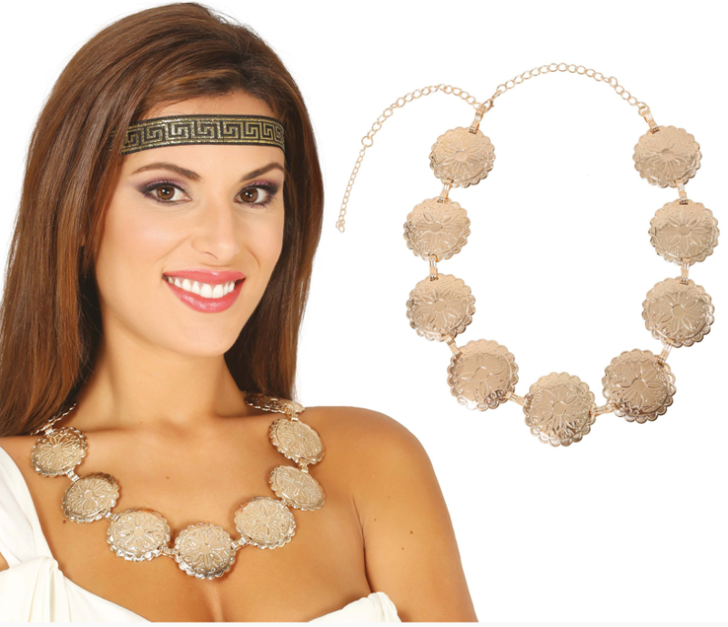 Colgante con medallones romanos