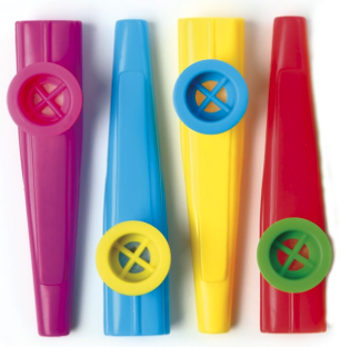 Pito murga plástico unidad  ó bolsa 25u.