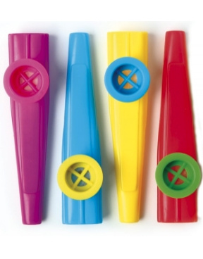 Pito murga plástico unidad  ó bolsa 25u.