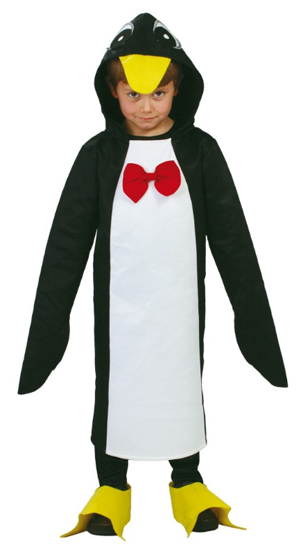 Fato de pinguim infantil