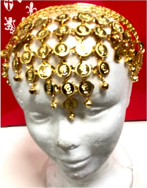 Diadema de monedas  party