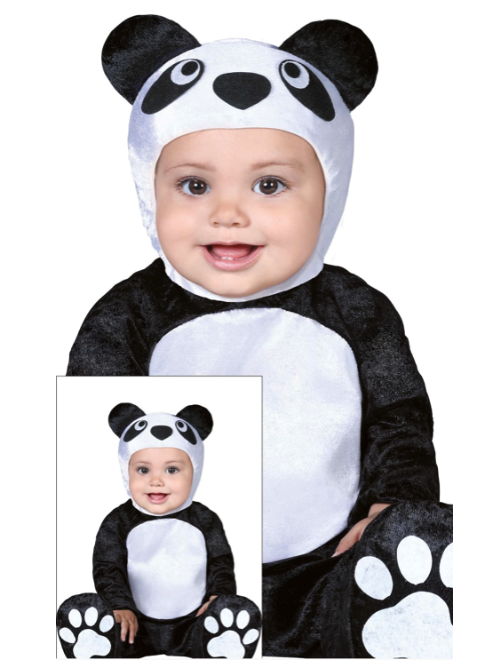 Fantasia de panda bebê