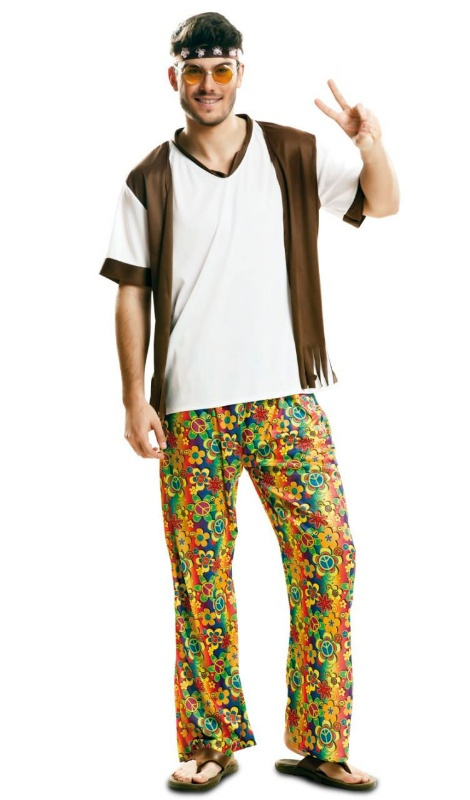 Disfraz Happy Hippie chico ML