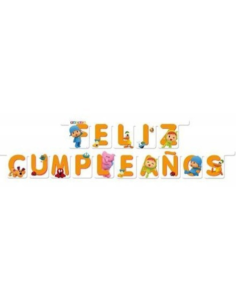 pix Imagenes De Cumpleaños Pocoyo guirnalda feliz cumpleanos pocoyo y nina