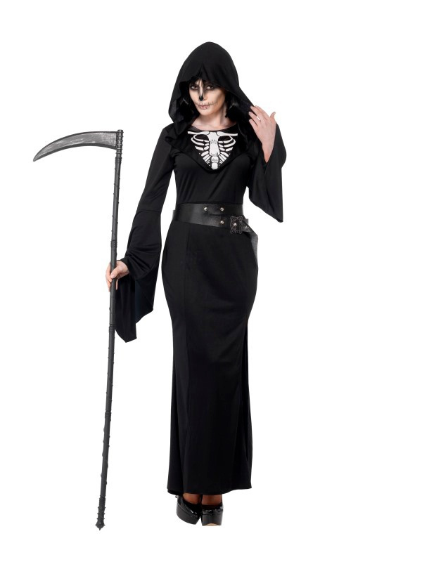 Disfraz de la muerte mujer XL