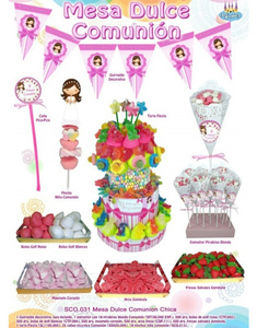 Candy Bar Niña Comunión