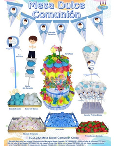 Candy Bar Niño Comunión