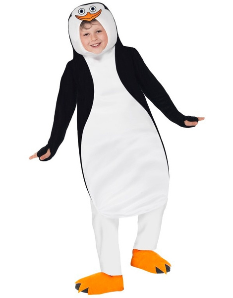 Medición oler cúbico Disfraz Pingüino Madagascar infantil