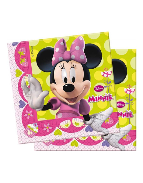 Bolsa 20 Servilletas Minnie Bowtique