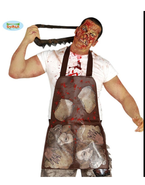 Terror terror marrom com sangue