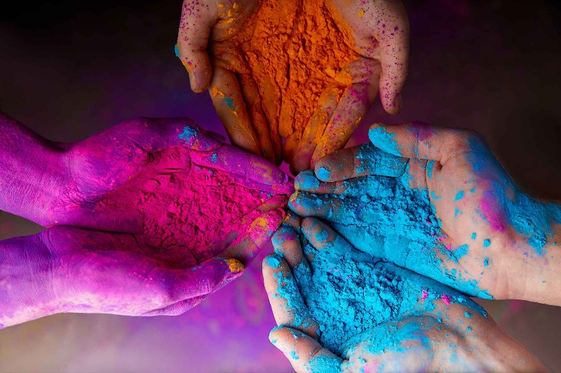 Polvos Holi 100 gramos